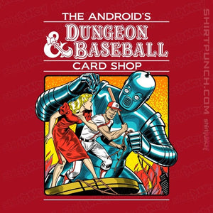 Daily_Deal_Shirts Magnets / 3"x3" / Red The Android's Dungeon & Baseball Card Shop