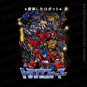 Secret_Shirts Magnets / 3"x3" / Black Autobots Squadron