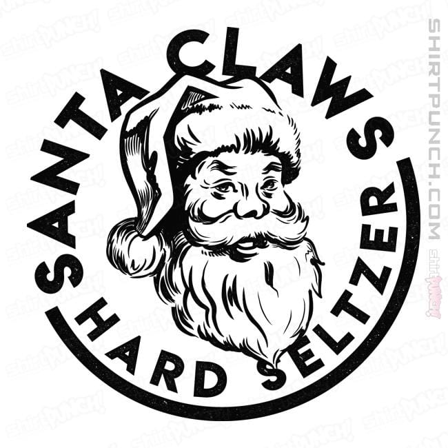 Secret_Shirts Magnets / 3"x3" / White Santa Claws