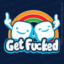 Load image into Gallery viewer, Secret_Shirts Magnets / 3&quot;x3&quot; / Navy Get Effed
