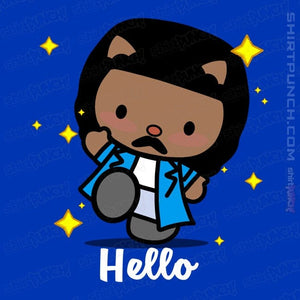 Daily_Deal_Shirts Magnets / 3"x3" / Royal Blue Hello