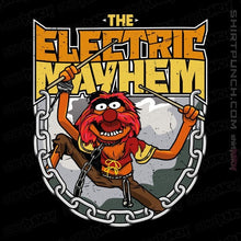 Load image into Gallery viewer, Daily_Deal_Shirts Magnets / 3&quot;x3&quot; / Black Electric Mayhem
