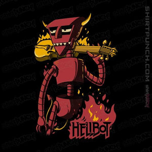 Shirts Magnets / 3"x3" / Black Hellbot