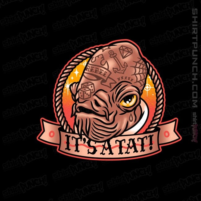 Secret_Shirts Magnets / 3"x3" / Black It's A Tat!