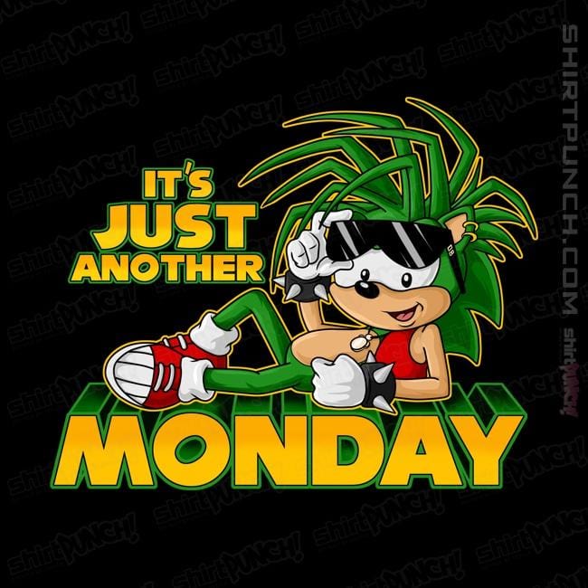Shirts Magnets / 3"x3" / Black Manic Monday