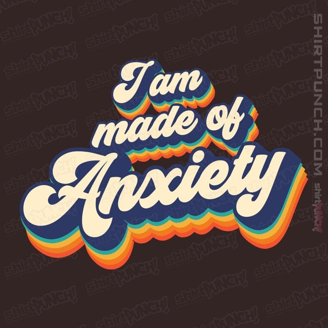 Secret_Shirts Magnets / 3"x3" / Dark Chocolate Made Of Anxiety