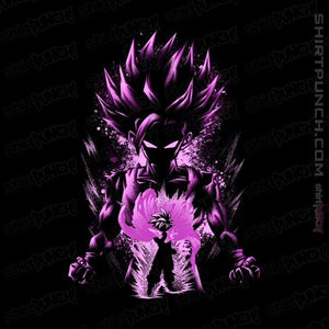 Shirts Magnets / 3"x3" / Black Super Attack Gohan