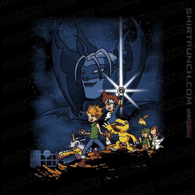 Shirts Magnets / 3"x3" / Black Digi Wars