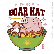 Load image into Gallery viewer, Shirts Magnets / 3&quot;x3&quot; / White Boar Hat Ramen
