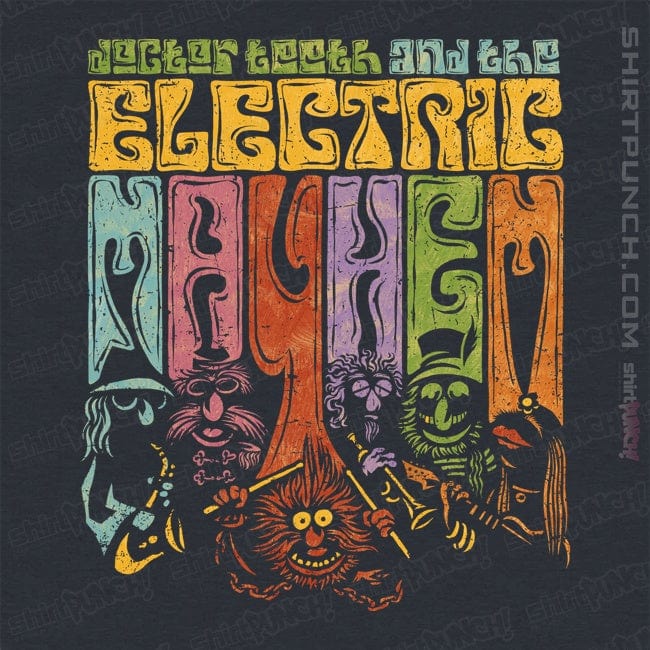 Daily_Deal_Shirts Magnets / 3"x3" / Dark Heather The Electric Mayhem