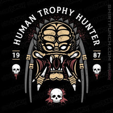 Load image into Gallery viewer, Shirts Magnets / 3&quot;x3&quot; / Black Human Trophy Hunter
