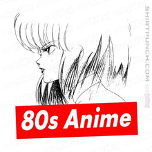 Load image into Gallery viewer, Shirts Magnets / 3&quot;x3&quot; / White 80s Anime
