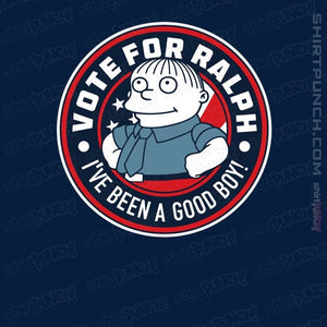 Shirts Magnets / 3"x3" / Navy Vote For Ralph