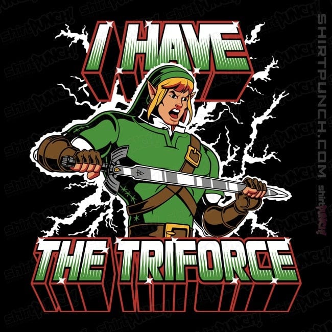 Shirts Magnets / 3"x3" / Black I Have The Triforce