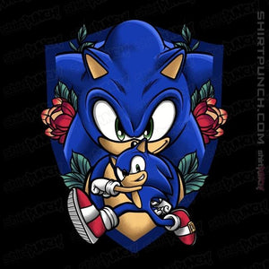 Daily_Deal_Shirts Magnets / 3"x3" / Black Sonic The Hedgehog