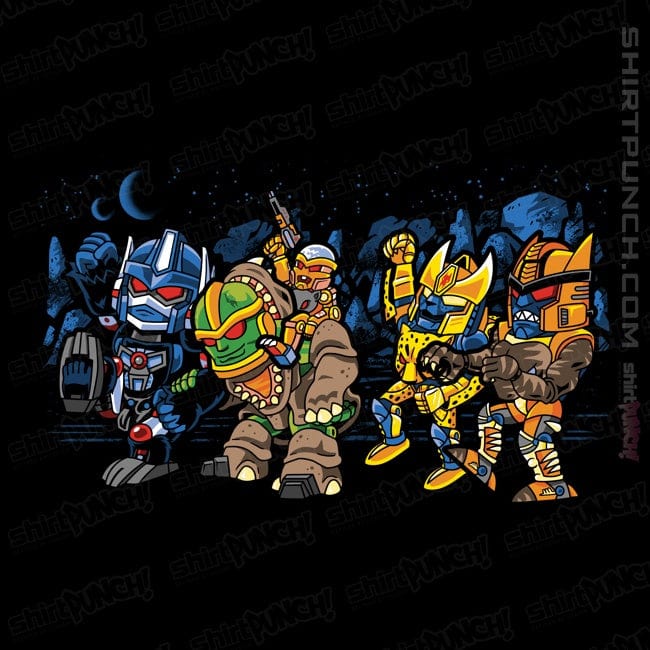 Daily_Deal_Shirts Magnets / 3"x3" / Black Where The War Beasts Are