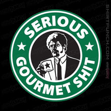 Load image into Gallery viewer, Shirts Magnets / 3&quot;x3&quot; / Black Serious Gourmet Coffee
