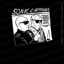 Load image into Gallery viewer, Daily_Deal_Shirts Magnets / 3&quot;x3&quot; / Black Sonic Captains
