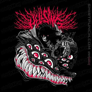 Daily_Deal_Shirts Magnets / 3"x3" / Black Hellsing Metal