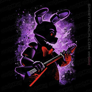 Daily_Deal_Shirts Magnets / 3"x3" / Black The Animatronic Rabbit