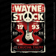 Load image into Gallery viewer, Secret_Shirts Magnets / 3&quot;x3&quot; / Black Wayne Stock
