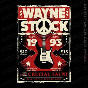Secret_Shirts Magnets / 3"x3" / Black Wayne Stock