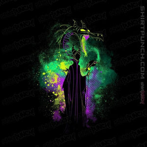 Shirts Magnets / 3"x3" / Black Maleficent Art