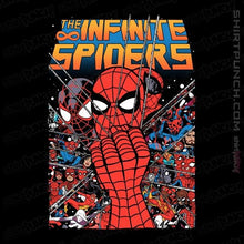 Load image into Gallery viewer, Secret_Shirts Magnets / 3&quot;x3&quot; / Black The Infinite Spiders
