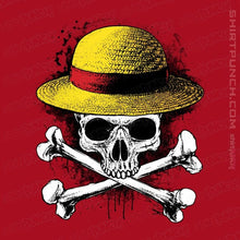 Load image into Gallery viewer, Secret_Shirts Magnets / 3&quot;x3&quot; / Red Skeleton Mugiwara
