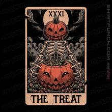 Load image into Gallery viewer, Daily_Deal_Shirts Magnets / 3&quot;x3&quot; / Black Halloween Tarot Treat
