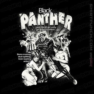 Shirts Magnets / 3"x3" / Black Black Panther