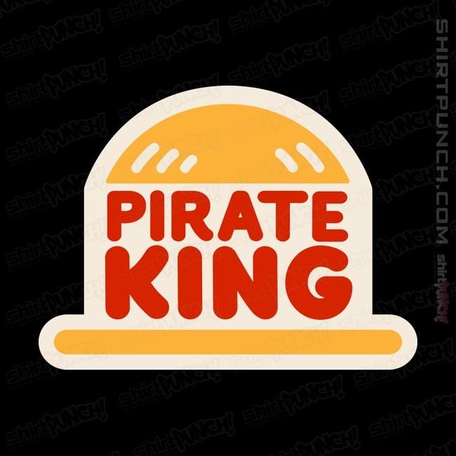 Secret_Shirts Magnets / 3"x3" / Black Pirate King