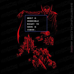Secret_Shirts Magnets / 3"x3" / Black A Horrible Night