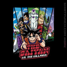 Load image into Gallery viewer, Shirts Magnets / 3&quot;x3&quot; / Black The Saiyan Vs The Villains
