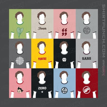 Load image into Gallery viewer, Shirts Magnets / 3&quot;x3&quot; / Charcoal Scott Pilgrim T-Shirts
