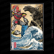 Load image into Gallery viewer, Daily_Deal_Shirts Magnets / 3&quot;x3&quot; / Black King of the Monsters vs Megazord

