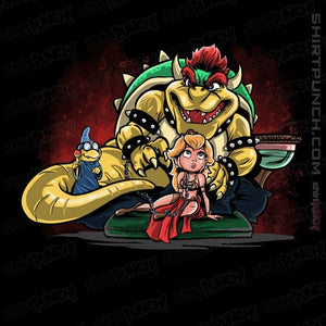 Daily_Deal_Shirts Magnets / 3"x3" / Black Bowser the Hutt