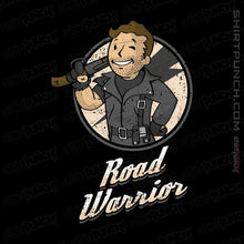 Load image into Gallery viewer, Shirts Magnets / 3&quot;x3&quot; / Black Road Warrior
