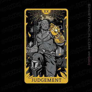 Shirts Magnets / 3"x3" / Black Tarot Judgement