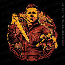Load image into Gallery viewer, Daily_Deal_Shirts Magnets / 3&quot;x3&quot; / Black The Haddonfield Slasher
