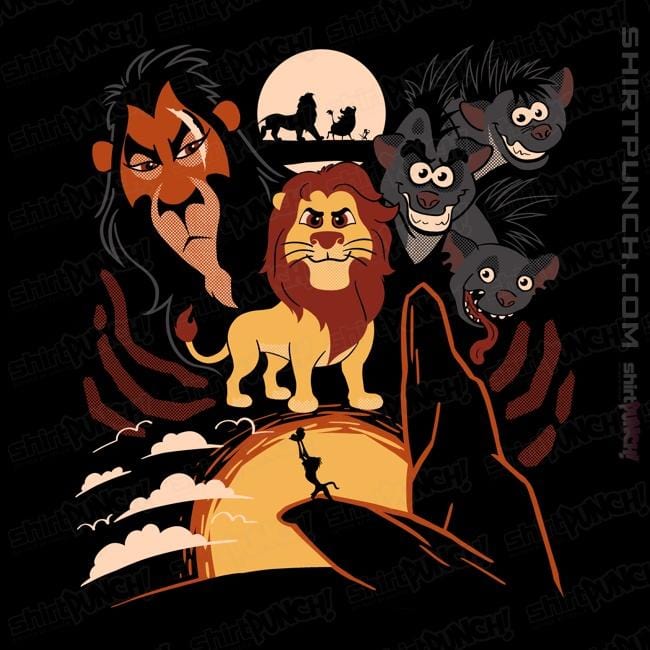 Shirts Magnets / 3"x3" / Black Rise Of The King