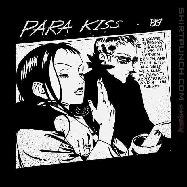 Shirts Magnets / 3"x3" / Black Para Kiss