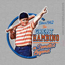 Load image into Gallery viewer, Shirts Magnets / 3&quot;x3&quot; / Sports Grey The Great Hambino

