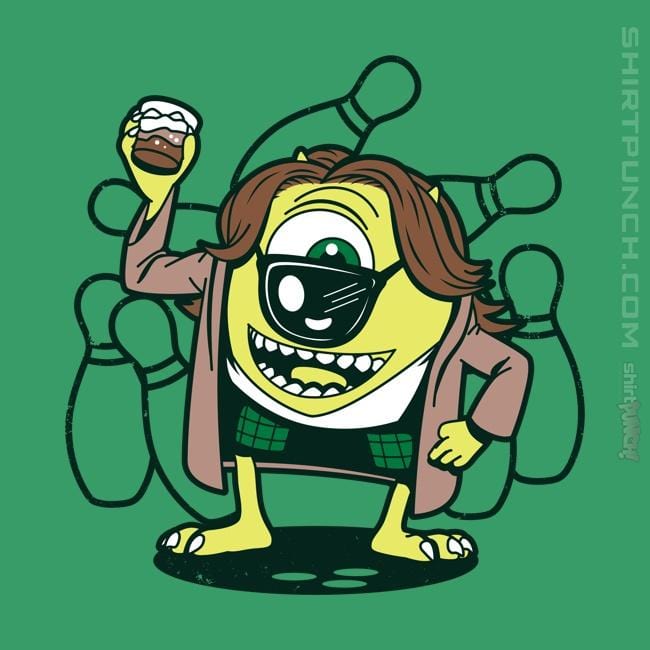 Shirts Magnets / 3"x3" / Irish Green Mike Lebowski