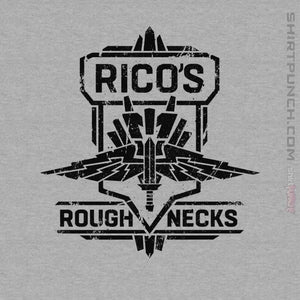Secret_Shirts Magnets / 3"x3" / Sports Grey Rico's Roughnecks