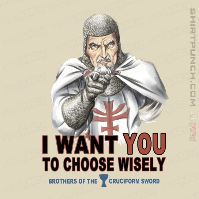 Shirts Magnets / 3"x3" / Natural Choose Wisely