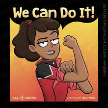 Load image into Gallery viewer, Secret_Shirts Magnets / 3&quot;x3&quot; / Black The Lower Decks Can Do It
