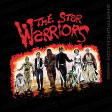 Load image into Gallery viewer, Shirts Magnets / 3&quot;x3&quot; / Black Star Warriors
