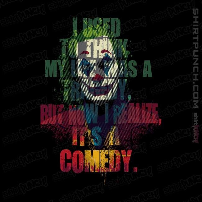 Shirts Magnets / 3"x3" / Black Tragedy Comedy