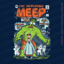 Load image into Gallery viewer, Secret_Shirts Magnets / 3&quot;x3&quot; / Navy The Incredible Meep
